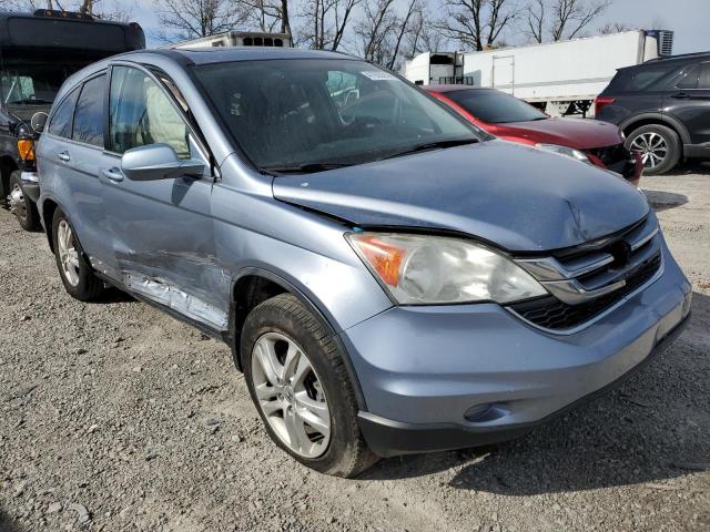 5J6RE4H77BL118527 - 2011 HONDA CR-V EXL BLUE photo 4