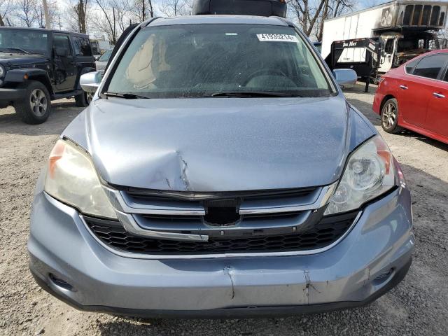 5J6RE4H77BL118527 - 2011 HONDA CR-V EXL BLUE photo 5