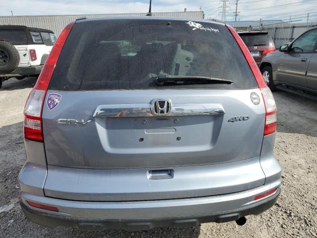 5J6RE4H77BL118527 - 2011 HONDA CR-V EXL BLUE photo 6