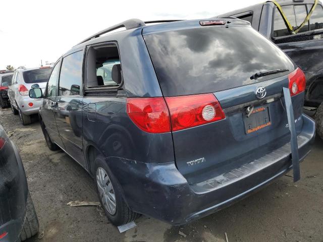 5TDZK23C18S119512 - 2008 TOYOTA SIENNA CE TEAL photo 2