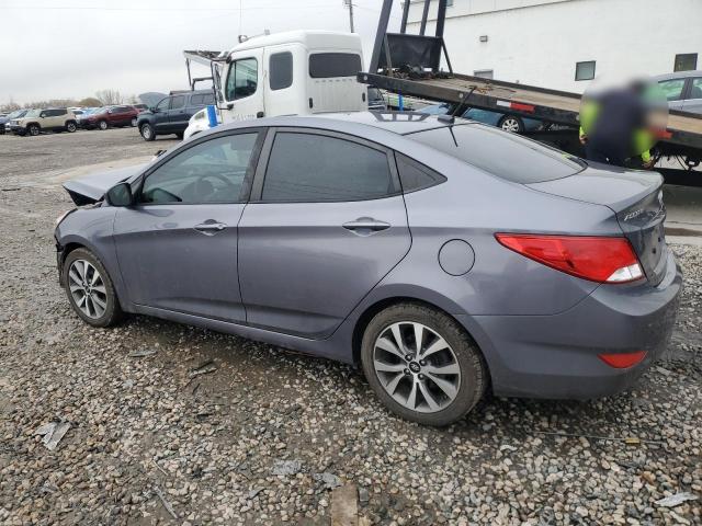 KMHCT4AE8HU283849 - 2017 HYUNDAI ACCENT SE GRAY photo 2