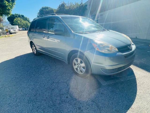 5TDZA23C25S242122 - 2005 TOYOTA SIENNA CE BLUE photo 2