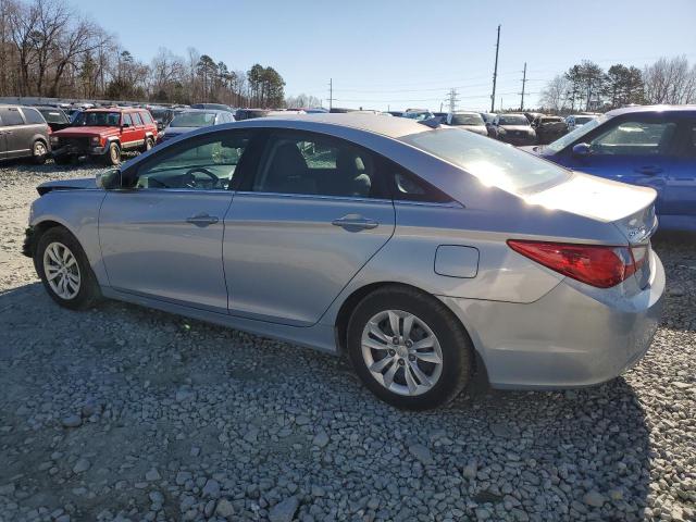 5NPEB4AC3CH464133 - 2012 HYUNDAI SONATA GLS BLUE photo 2