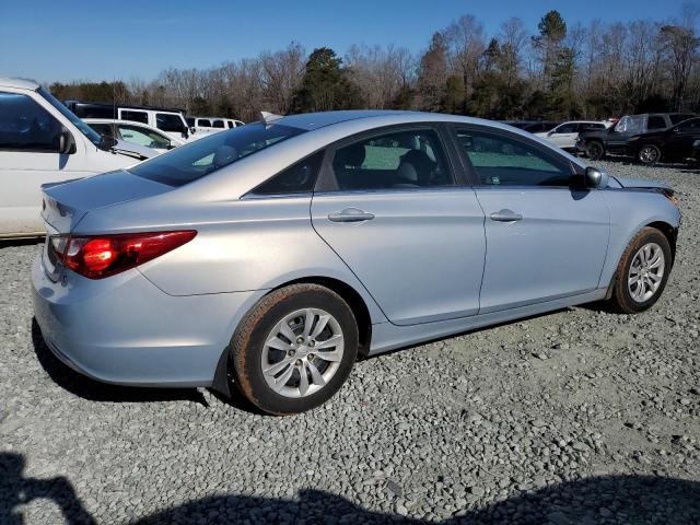 5NPEB4AC3CH464133 - 2012 HYUNDAI SONATA GLS BLUE photo 3