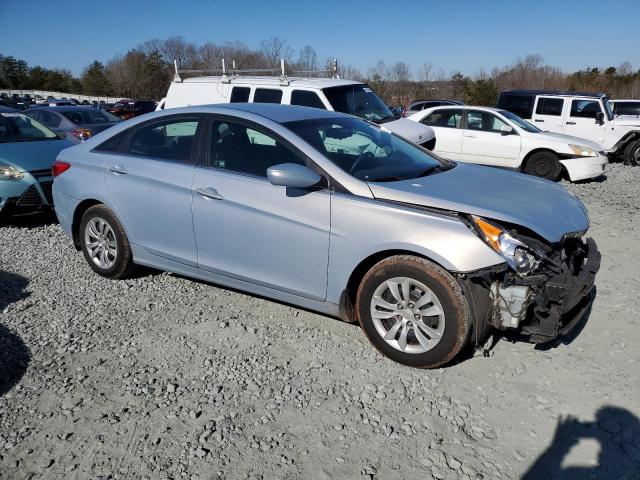 5NPEB4AC3CH464133 - 2012 HYUNDAI SONATA GLS BLUE photo 4