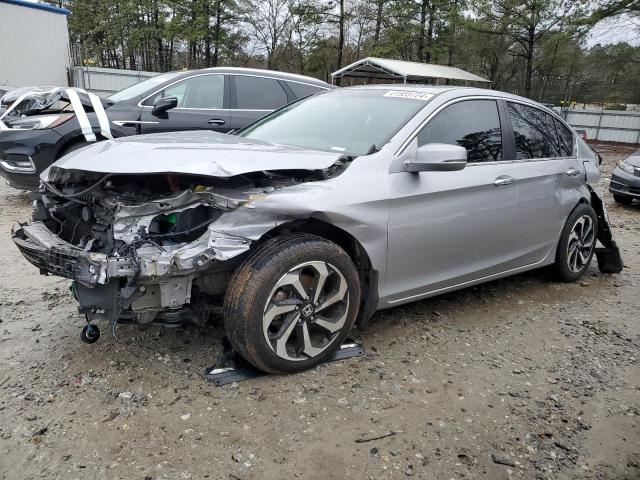 1HGCR2F82GA106001 - 2016 HONDA ACCORD EXL SILVER photo 1