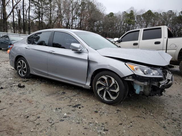 1HGCR2F82GA106001 - 2016 HONDA ACCORD EXL SILVER photo 4