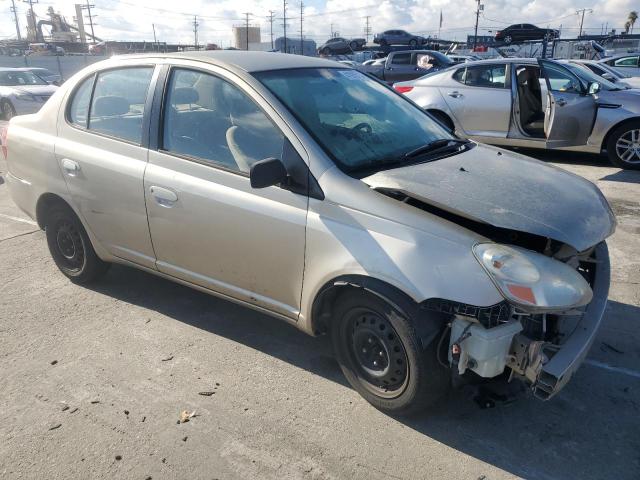 JTDBT123730284468 - 2003 TOYOTA ECHO TAN photo 4