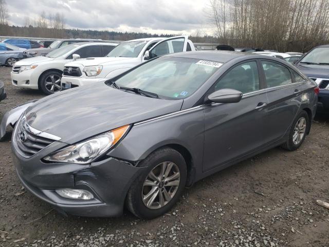 5NPEB4AC3DH737606 - 2013 HYUNDAI SONATA GLS GRAY photo 1