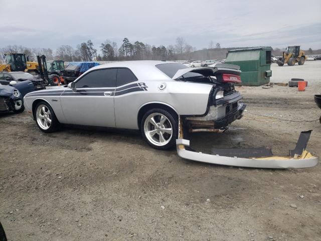 2C3CDYBT4CH162273 - 2012 DODGE CHALLENGER R/T SILVER photo 2