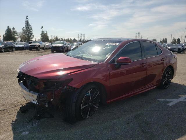 4T1B61HKXJU633209 - 2018 TOYOTA CAMRY XSE BURGUNDY photo 1