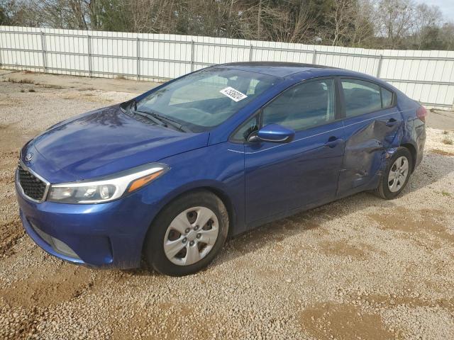 3KPFK4A7XJE200691 - 2018 KIA FORTE LX BLUE photo 1