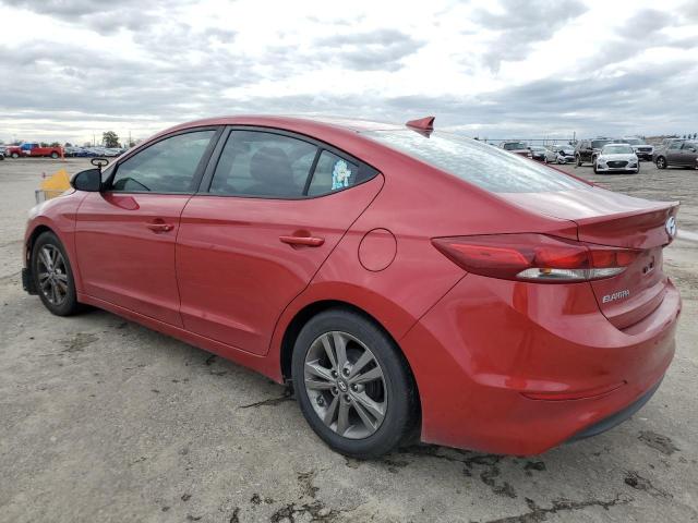 5NPD84LF9HH197539 - 2017 HYUNDAI ELANTRA SE RED photo 2