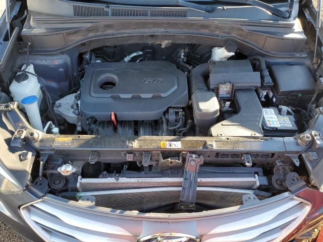 5NMZUDLB0HH032670 - 2017 HYUNDAI SANTA FE S GRAY photo 11