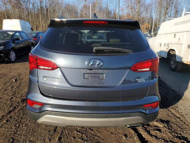 5NMZUDLB0HH032670 - 2017 HYUNDAI SANTA FE S GRAY photo 6