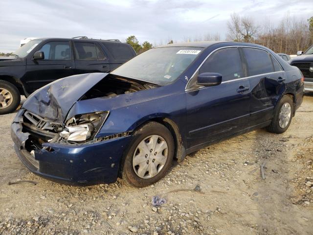 JHMCM56363C020593 - 2003 HONDA ACCORD LX BLUE photo 1