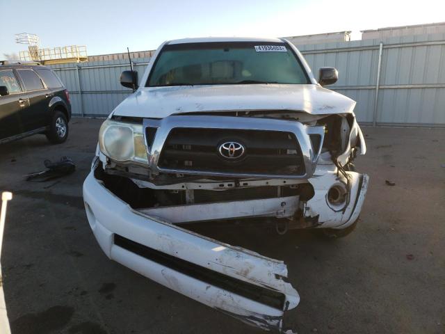 5TEUU42NX7Z321981 - 2007 TOYOTA TACOMA ACCESS CAB WHITE photo 5