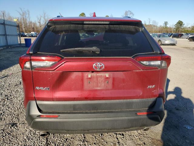 JTMW1RFV5KD512587 - 2019 TOYOTA RAV 4 XLE BURGUNDY photo 6