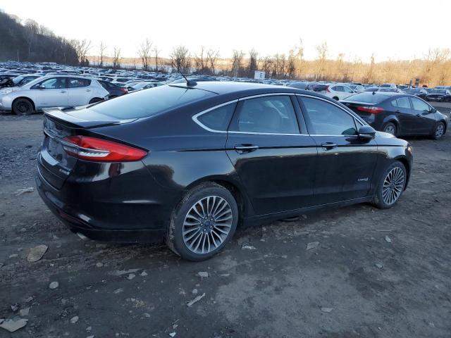 3FA6P0RU8JR182050 - 2018 FORD FUSION TITANIUM/PLATINUM HEV BLACK photo 3