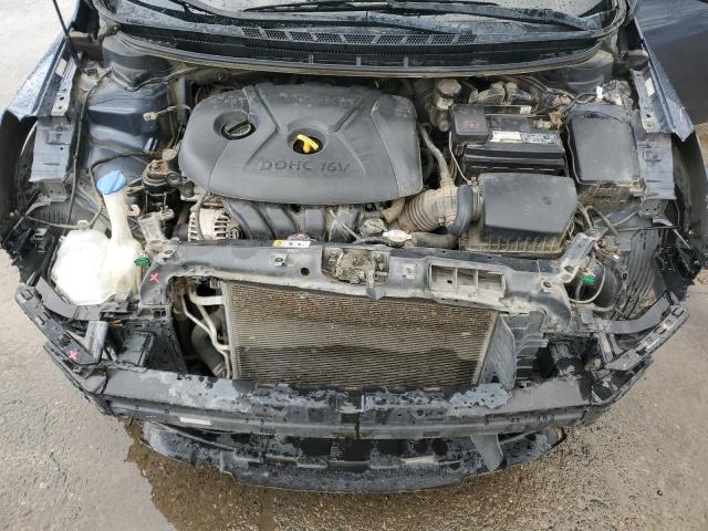 KNAFK4A68G5610902 - 2016 KIA FORTE LX GRAY photo 11