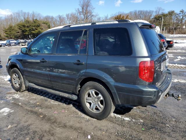 2HKYF18513H547485 - 2003 HONDA PILOT EXL GRAY photo 2