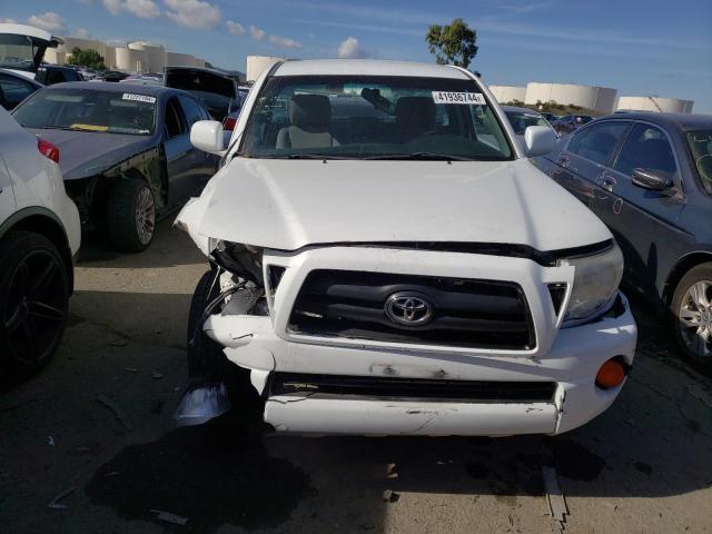 5TENX22N76Z294558 - 2006 TOYOTA TACOMA WHITE photo 5