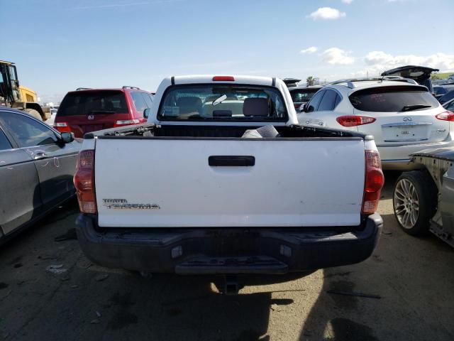 5TENX22N76Z294558 - 2006 TOYOTA TACOMA WHITE photo 6