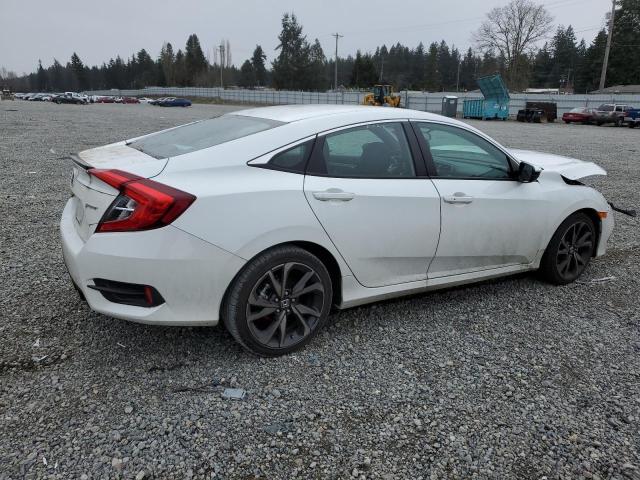 2HGFC2F84MH554901 - 2021 HONDA CIVIC SPORT Weiß Foto 3