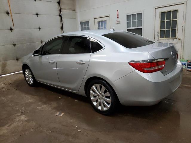 1G4PN5SK8D4186389 - 2013 BUICK VERANO SILVER photo 2