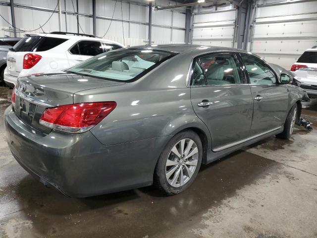 4T1BK3DB7BU414609 - 2011 TOYOTA AVALON BASE 绿色 照片 3