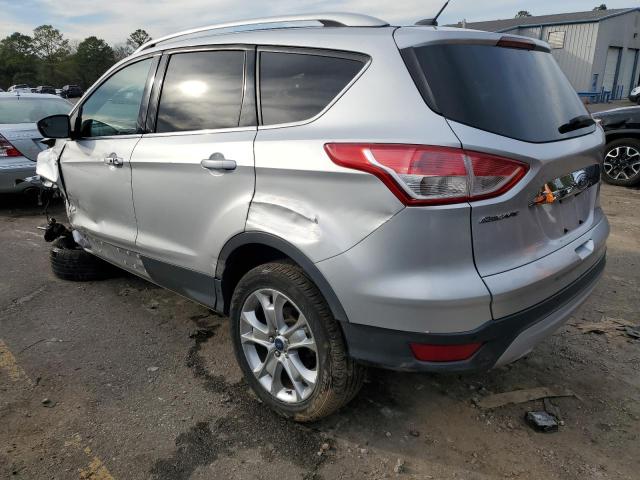 1FMCU0J98FUA94656 - 2015 FORD ESCAPE TITANIUM SILVER photo 2