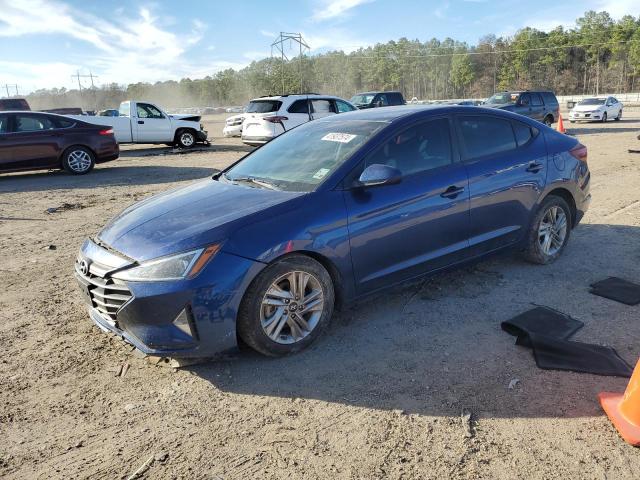 5NPD84LF1KH420986 - 2019 HYUNDAI ELANTRA SEL BLUE photo 1