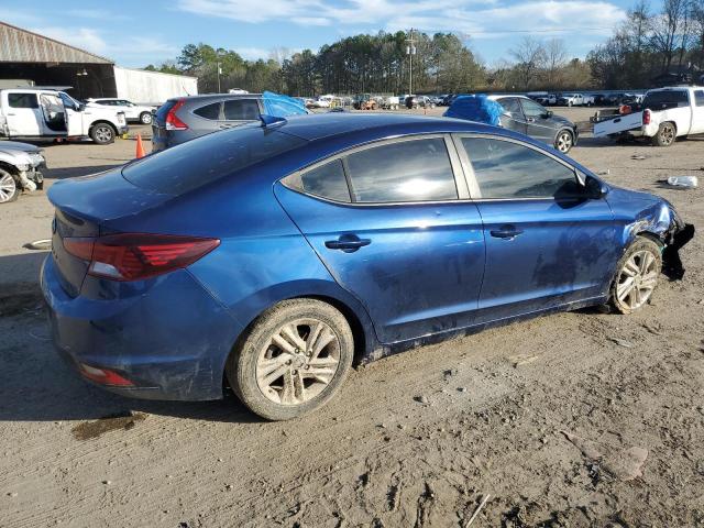 5NPD84LF1KH420986 - 2019 HYUNDAI ELANTRA SEL BLUE photo 3