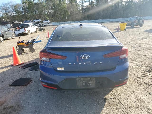 5NPD84LF1KH420986 - 2019 HYUNDAI ELANTRA SEL BLUE photo 6