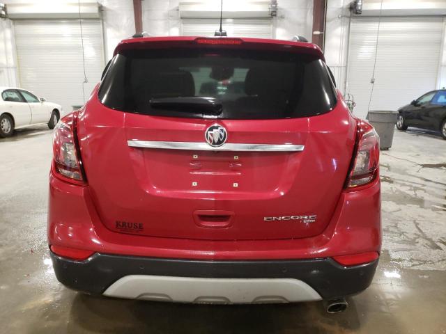 KL4CJGSM7KB953535 - 2019 BUICK ENCORE ESSENCE RED photo 6