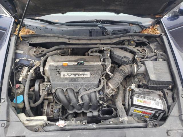 JHMCP26878C046242 - 2008 HONDA ACCORD EXL BLUE photo 11