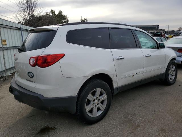 1GNKVJED9CJ183013 - 2012 CHEVROLET TRAVERSE LT WHITE photo 3