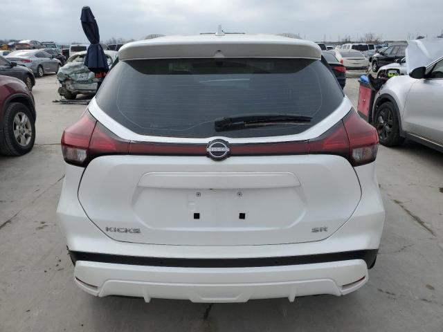 3N1CP5DV4NL500932 - 2022 NISSAN KICKS SR WHITE photo 6