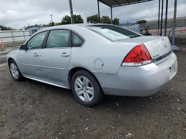 2G1WF5EK4B1307462 - 2011 CHEVROLET IMPALA LS GRAY photo 2