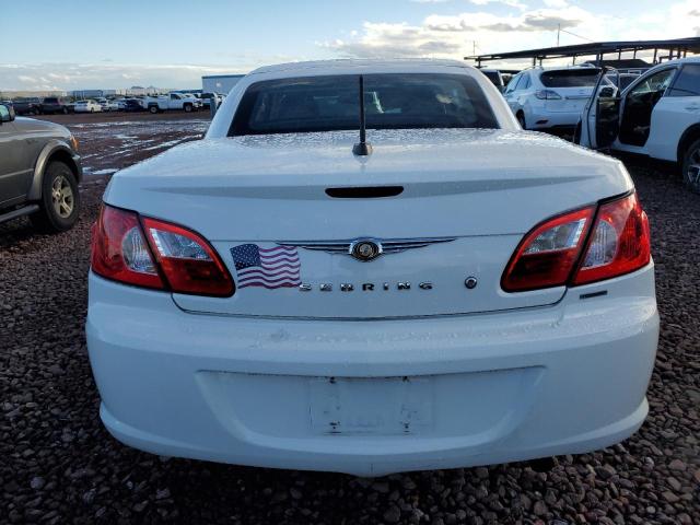 1C3LC55RX8N125020 - 2008 CHRYSLER SEBRING TOURING WHITE photo 6