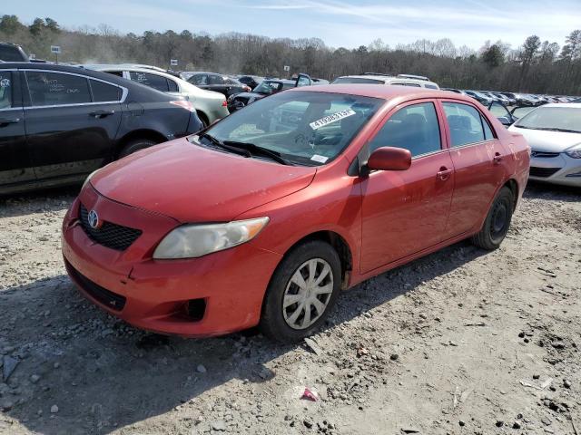 1NXBU4EE7AZ181452 - 2010 TOYOTA COROLLA BASE RED photo 1