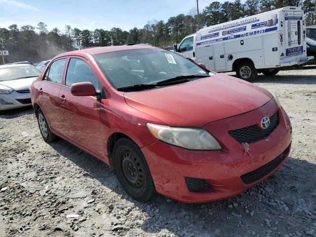 1NXBU4EE7AZ181452 - 2010 TOYOTA COROLLA BASE RED photo 4