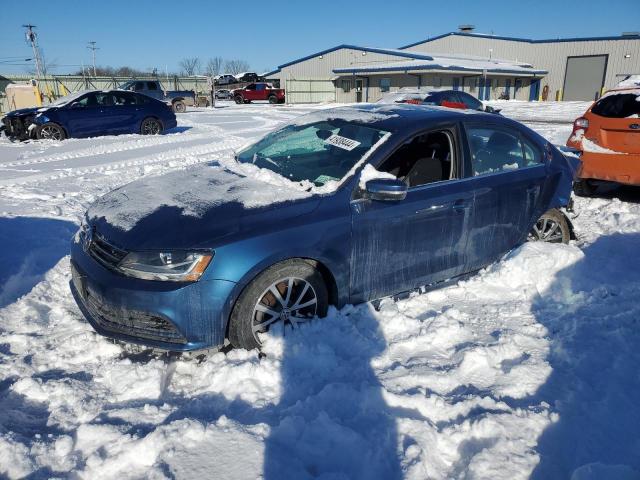 3VWDB7AJ7HM289296 - 2017 VOLKSWAGEN JETTA SE BLUE photo 1