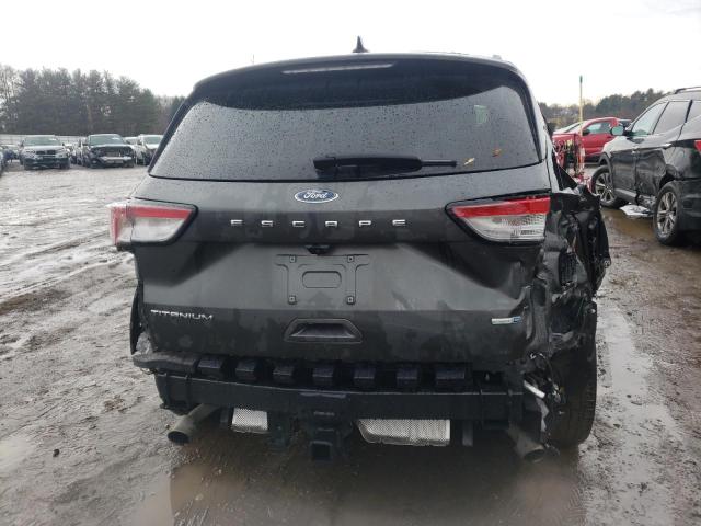 1FMCU9J94LUA06993 - 2020 FORD ESCAPE TITANIUM GRAY photo 6