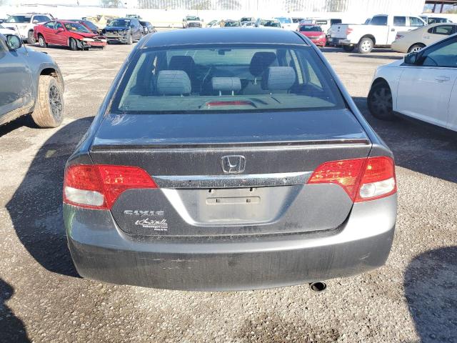 19XFA1F68BE043729 - 2011 HONDA CIVIC LX-S GRAY photo 6