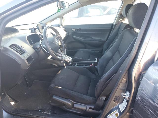 19XFA1F68BE043729 - 2011 HONDA CIVIC LX-S Сұр фото 7