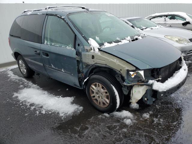 1D4GP25R96B709006 - 2006 DODGE CARAVAN SE TEAL photo 4