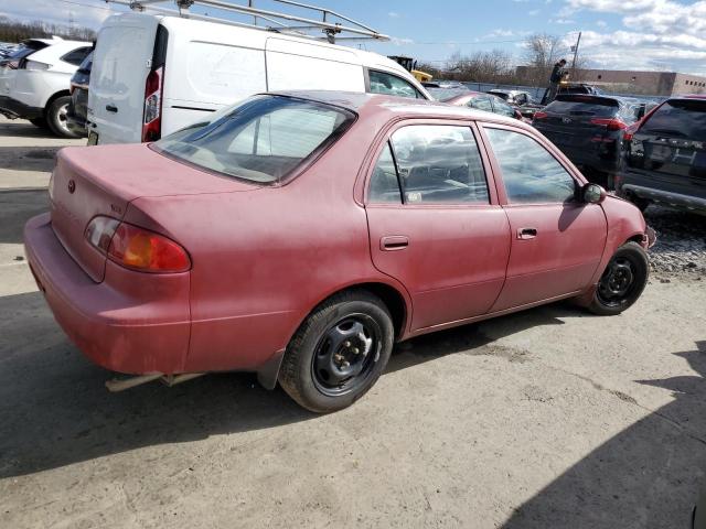 2T1BR12E2XC114739 - 1999 TOYOTA COROLLA VE RED photo 3