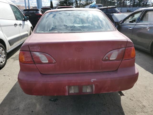 2T1BR12E2XC114739 - 1999 TOYOTA COROLLA VE RED photo 6