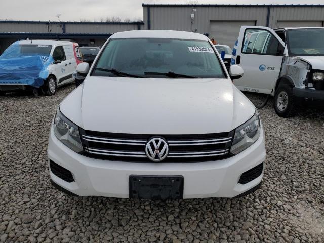 WVGAV7AX9DW044488 - 2013 VOLKSWAGEN TIGUAN S WHITE photo 5